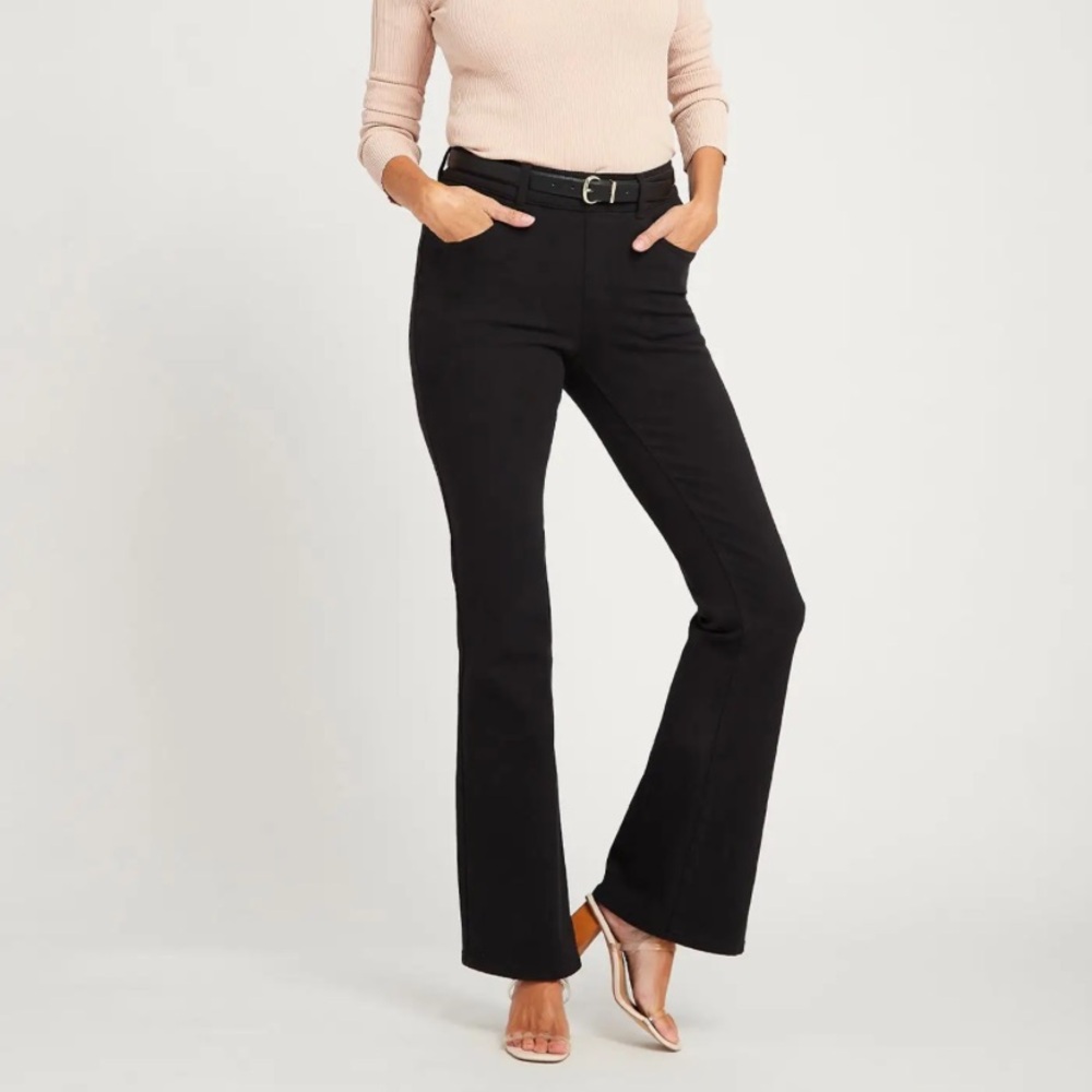 Betabrand Signature Mid-Rise Denim Bootcut Jeans NEW